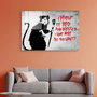 Wallity Cuadro Decorativo de Vidrio Templado Multicolor 30 x 45 cm